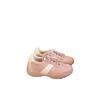 Blue cabinet, inner height increase~ 2025 spring and summer new invisible pull-leg splicing round head lace-up casual Forrest Gump training shoes