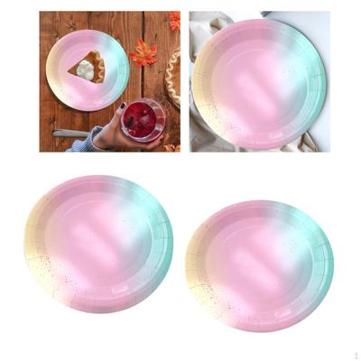 Dinnerware Set Tablecloths Party Decoration Plates Tableware for Anniversary Birthday