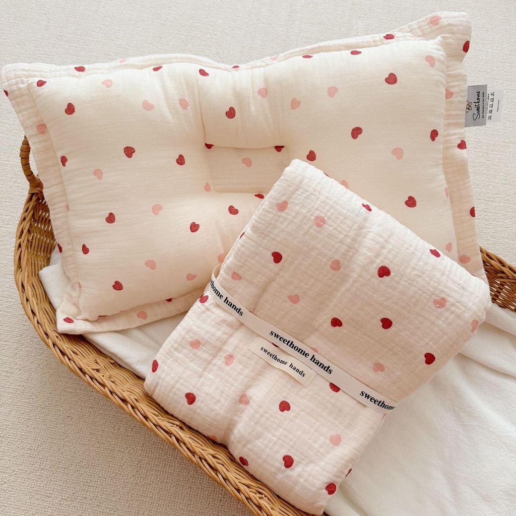 A-Listen Blogger Stil Baby Mullwindel Decke & Pucktuch aus reiner Baumwolle