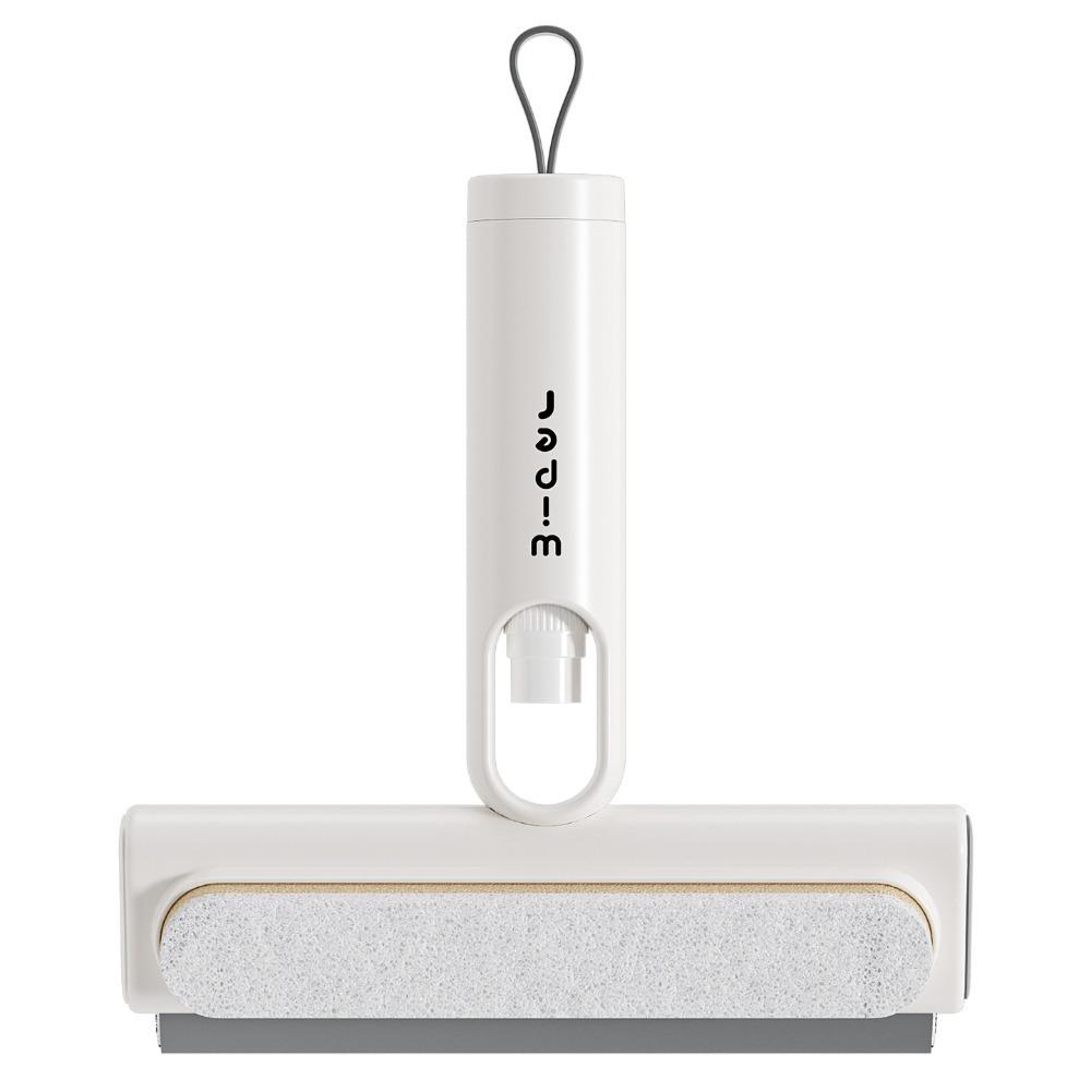 

Portable Window Net Brush 2-in-1 Multi-functional Tool Scraper High-rise Windows белый