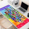 Custom Name Personalized Game Rainbow Friends Pattern Mousepad, Laptop PC Desk Mat, Decorative Desk Mat for Home Keyboard Pad Gift