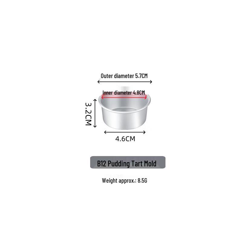 MDNG Mini Pudding & Cake Baking Molds