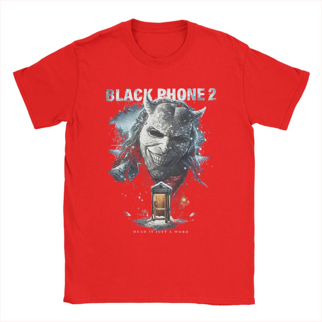 Novelty 2025 Black Phone 2 Movies T-Shirt for Men Round Neck Cotton T Shirts  Short Sleeve Tee Shirt Graphic Printed Tops