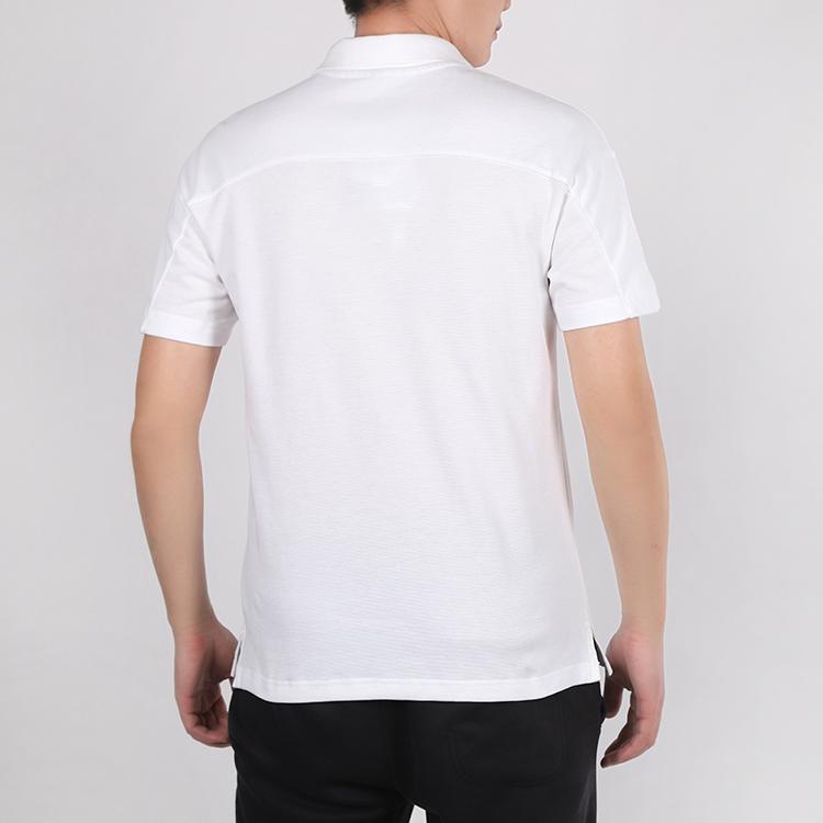 Adidas WJ Badge Short Sleeve Polo Shirt Men Tops White FT2755