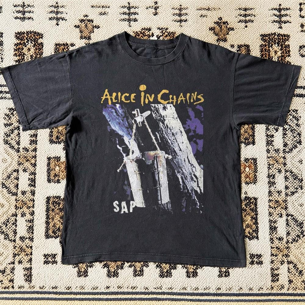 HOT Alice In Chains SAP Album TShirt Retro Rock Band Unisex Tee S5XL Unisex T-Shirt XXL