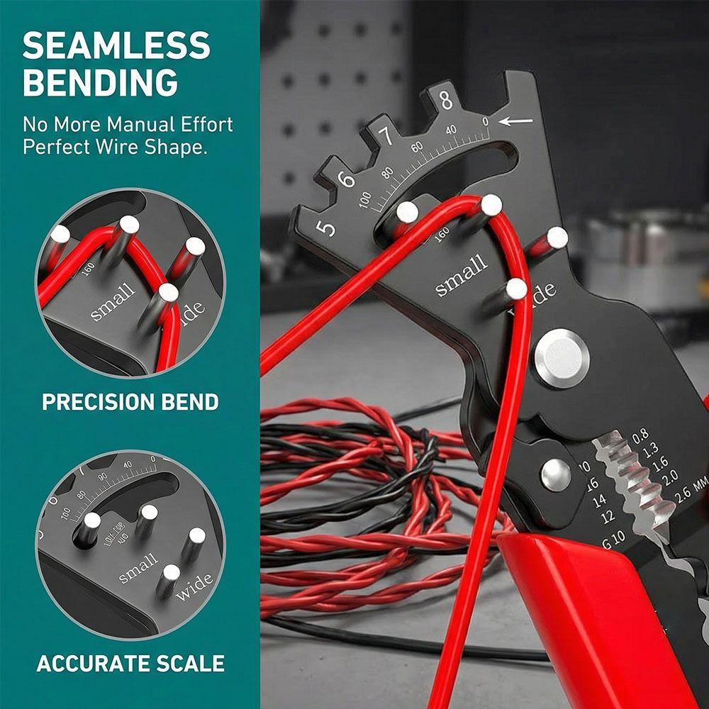 Pressing Cable Wire Stripper Wire Cutting Crimping Pliers Cable Stripping Pliers  Electrician