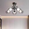 Elegant Italian Modern Chandelier: Magic Bean Ceiling Light for Bedroom & Study