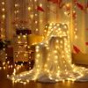 10M Ball LED String Light Outdoor Ball Chain Light Garland Lamp Bulb Fairy Light Party Home Wedding Garden Christmas