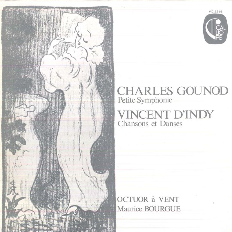 

LP Record MAURICE BOURGUE, OCTUOR A VENT - Gounod Petit Symphonie / Dindy Chan VIC2216 CALLIOPE 1979 Japan Classical Used