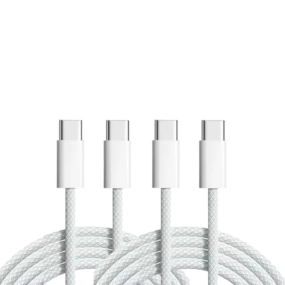 

6A PD 60W USB C Cable Type C To Type C Fast Charging Phone Charger Cable For iPhone 16 15 Pro Max Samsung Quick Charge Data Cord 1m