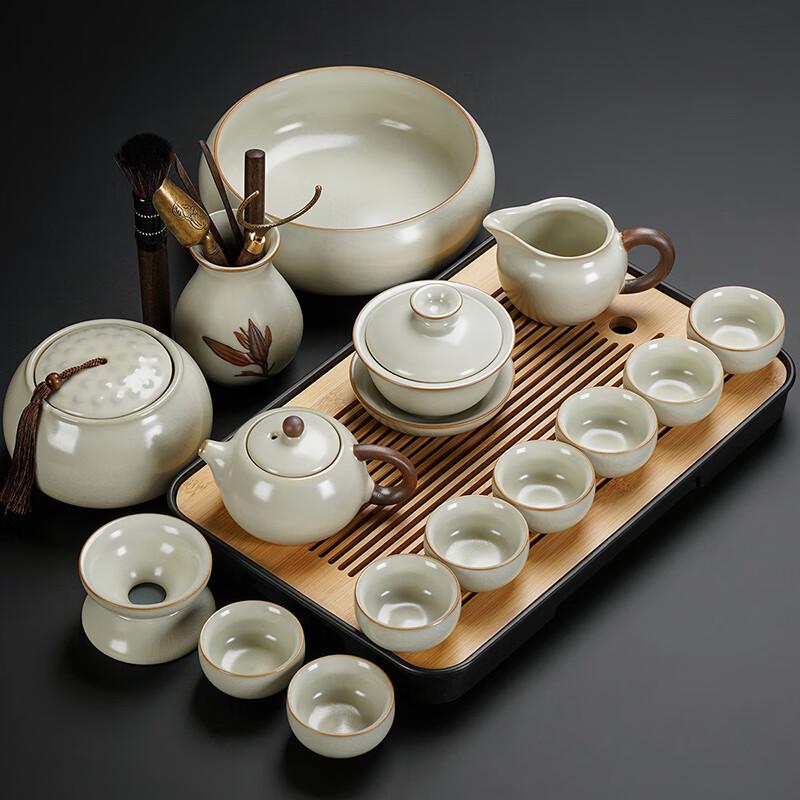 Xishi Ru Kiln Ceramic Kung Fu Tea Set
