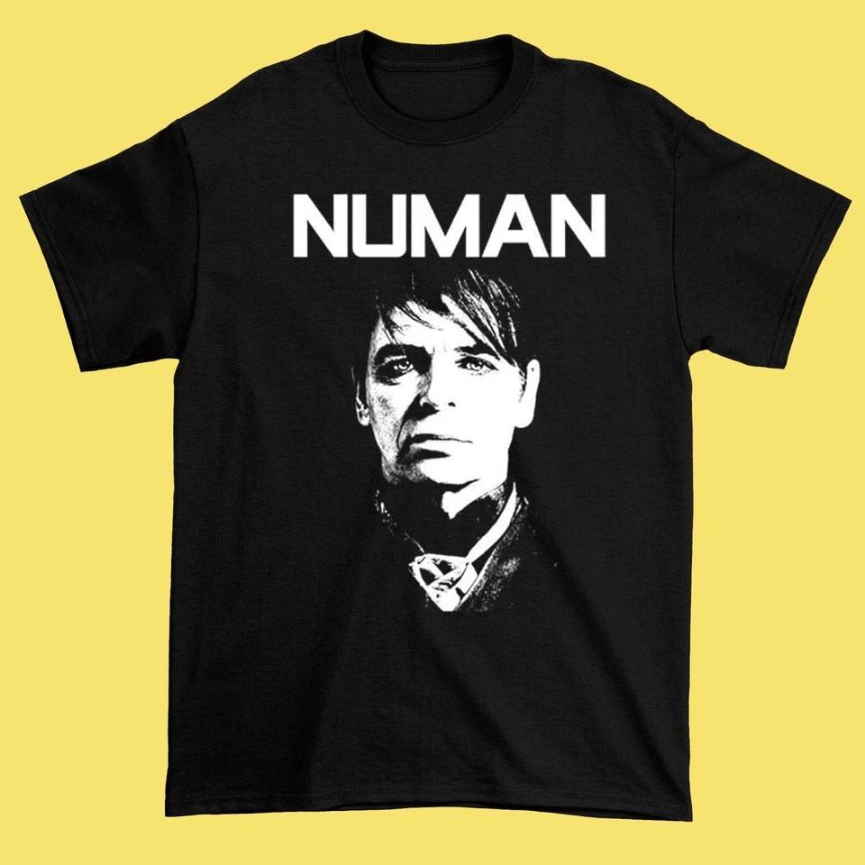 New Popular Gary Numan Now Black unisex Short sleeve Shirt E483 3XL
