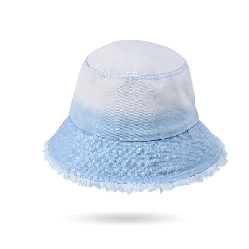Casual Cotton Bucket Hat Lightweight Sun Protection For Travel And Beach
