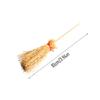 10pcs Mini Broom Witch Straw Brooms DIY Party Decoration Hanging Ornaments Halloween Props Dollhouse Accessories New