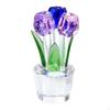 Crystal Craft Ornament Simple Style Desktop Living Room Decoration Flower Gifts