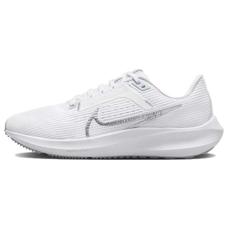 

Nike Pegasus 40 White Metallic Silver Women s Sneakers DV3854-101 36.5