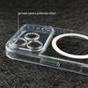 17Pro Max Transparent Magnetic Full Coverage Protective Case