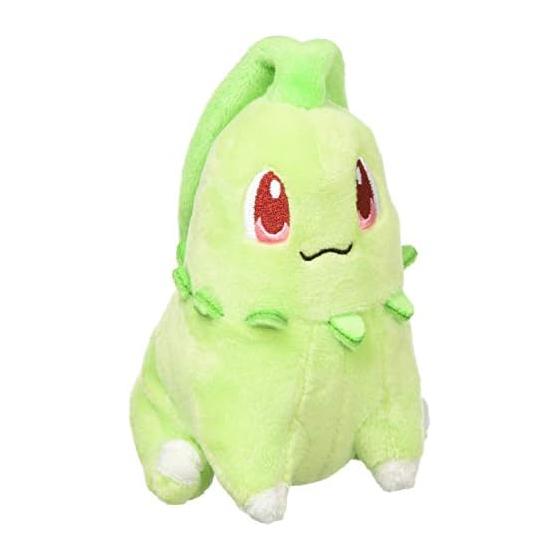 Pokemon Center Original Plush Pokmon fit Chikorita 13 x 9.5 x 8.5 (H x W x D: cm)