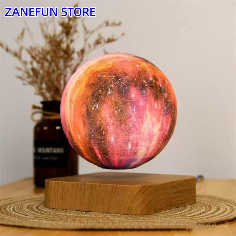 LED World Map Magnetic Levitation Floating Globe Lamp Lighting Decoration Terrestrial Globe Antigravity Magic Ball Night Lights