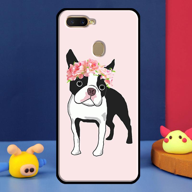 Boston Terrier Hund Für Oppo A54 A57 S A78 A58 A98 A5 A9 A91 A15 A16 A17 A52 A72 A76 A96 A74 A94 A77 Handyhülle