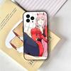 Anime Girl Zero Two For Iphone 17 Air 16 Pro Max 15 14 13 Full Cover Anti-Shock MagSafe Cover