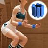 2Pcs Adjustable Silicone Ankle Weight Walking Running Jogging Yoga Pilates Home Gym Fitness Strength Training Women Wrist Leg Weight