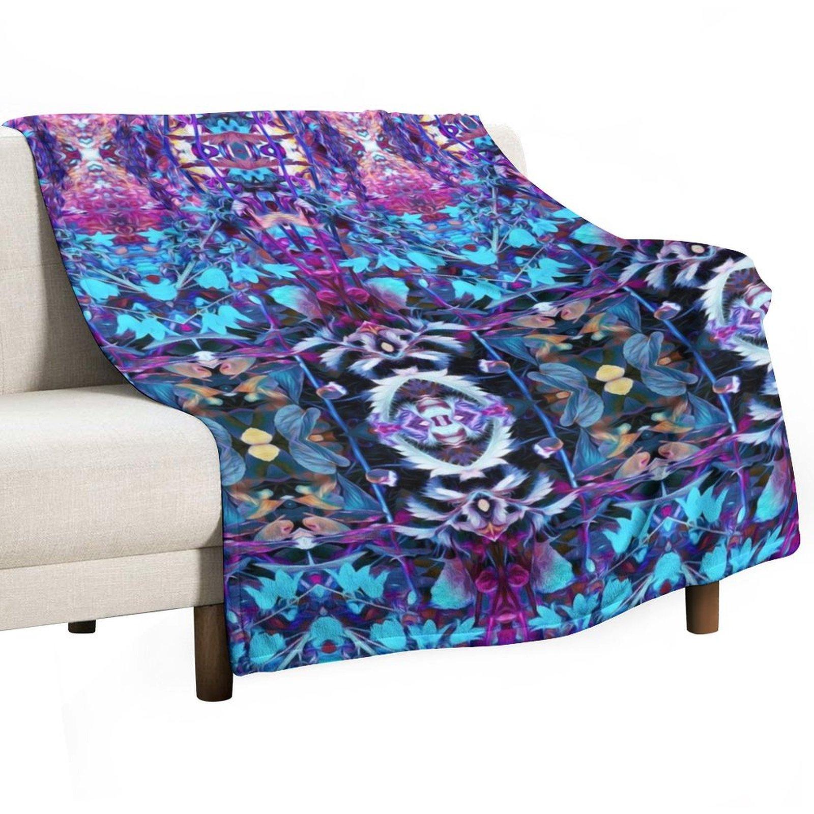 Двойственность природы: Плед Wishmaker Дизайнеры Красивые для зимы Пользовательские Пледы 30x40in