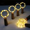 LED Wine Bottle String Lights - Red Bottle Stopper Fairy Lights for Valentine's Day & Christmas Decorations