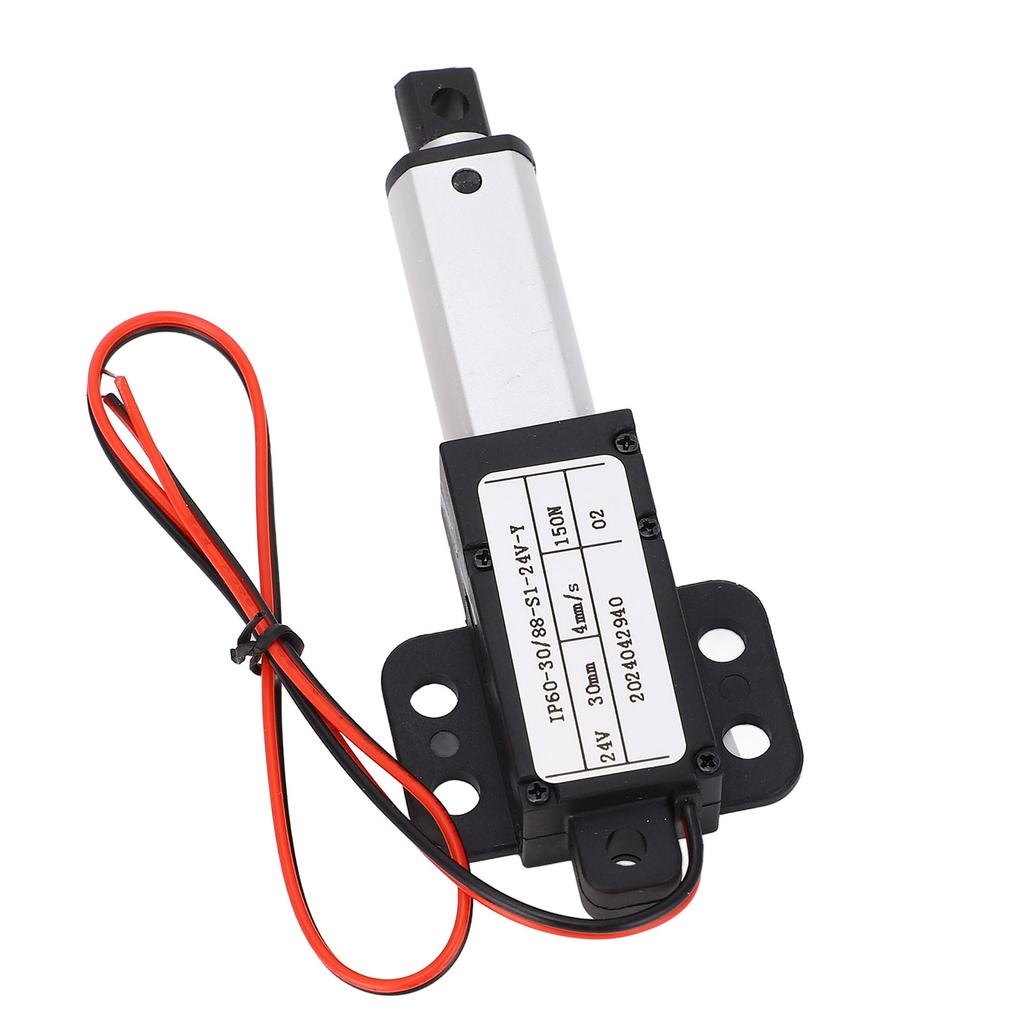 Mini actuator electric DC24V cu aripă, cursă de 30 mm, actuator de mișcare liniară pentru mașină de măturat robotizată