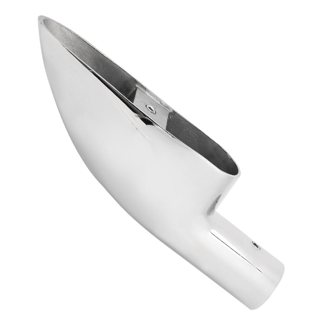 Marine Boat Handrail Fitting Rail End Stainless Steel Boat Yacht Railing Rails Pipe Base36010