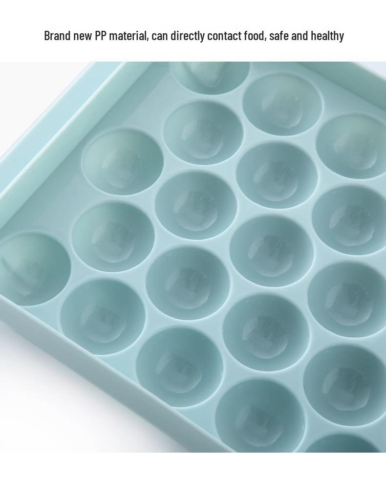 Eiswürfelform - Set aus 2 Tabletts für Kugel- und Würfelformen