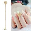 Un morceau de strass brillants en Zircon pour Nail Art, diamants de luxe, chaînes à pampilles, bijoux en perles, décorations d'ongles, accessoires de manucure