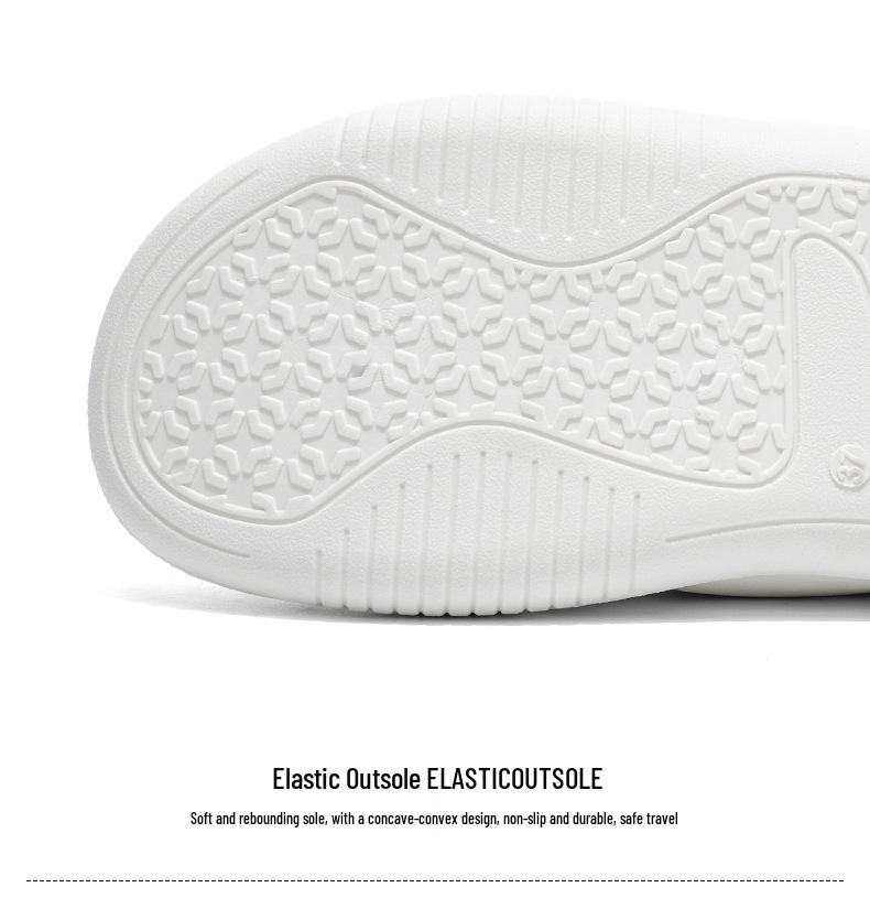Women's Plus Size Non-slip White Nurse Shoes - Comfortable Slip-on for Long Hours