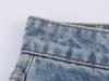 2025 Spring Women's Fashion Cotton Loose Ripped Straight Leg Jeans for a Slimming Look