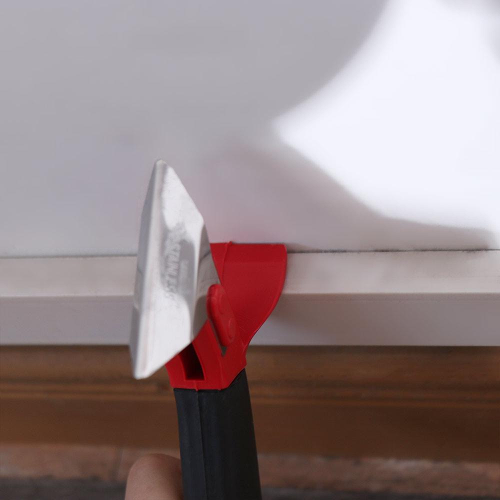 Ergonomics Grip Caulk Tool Multi-function Spureboard Clean Seam Glue Scraper  Tiles