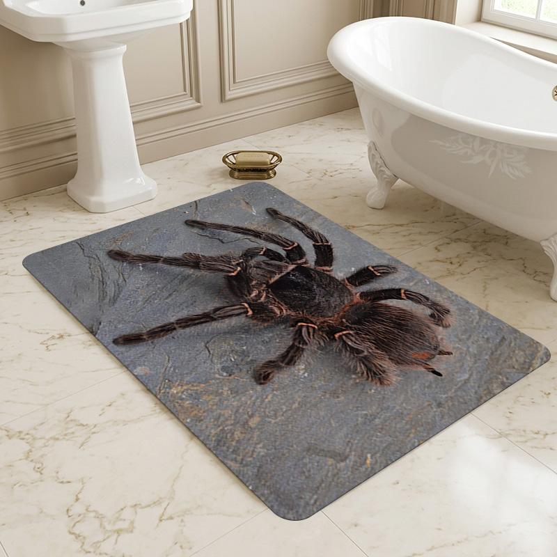 Tarantula Spider Living Room Nonslip Area Rug Soft Carpet For Bedroom Game Playroom Sofa Office Home Decor Doormat Christmas Gift C926416