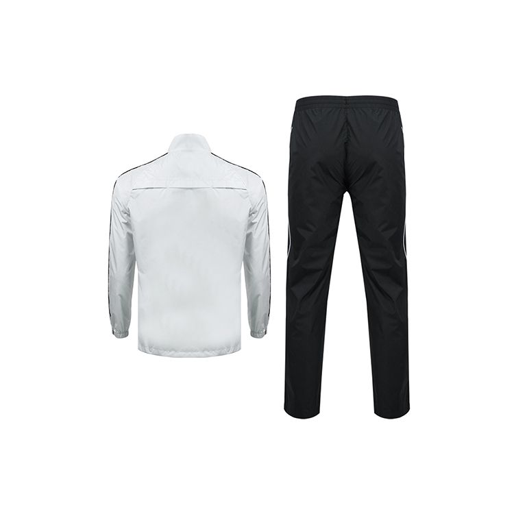Li Ning Badminton Series Running Training Sports Woven Casual Sports Suit Men Suit Standard-White AACR001-2
