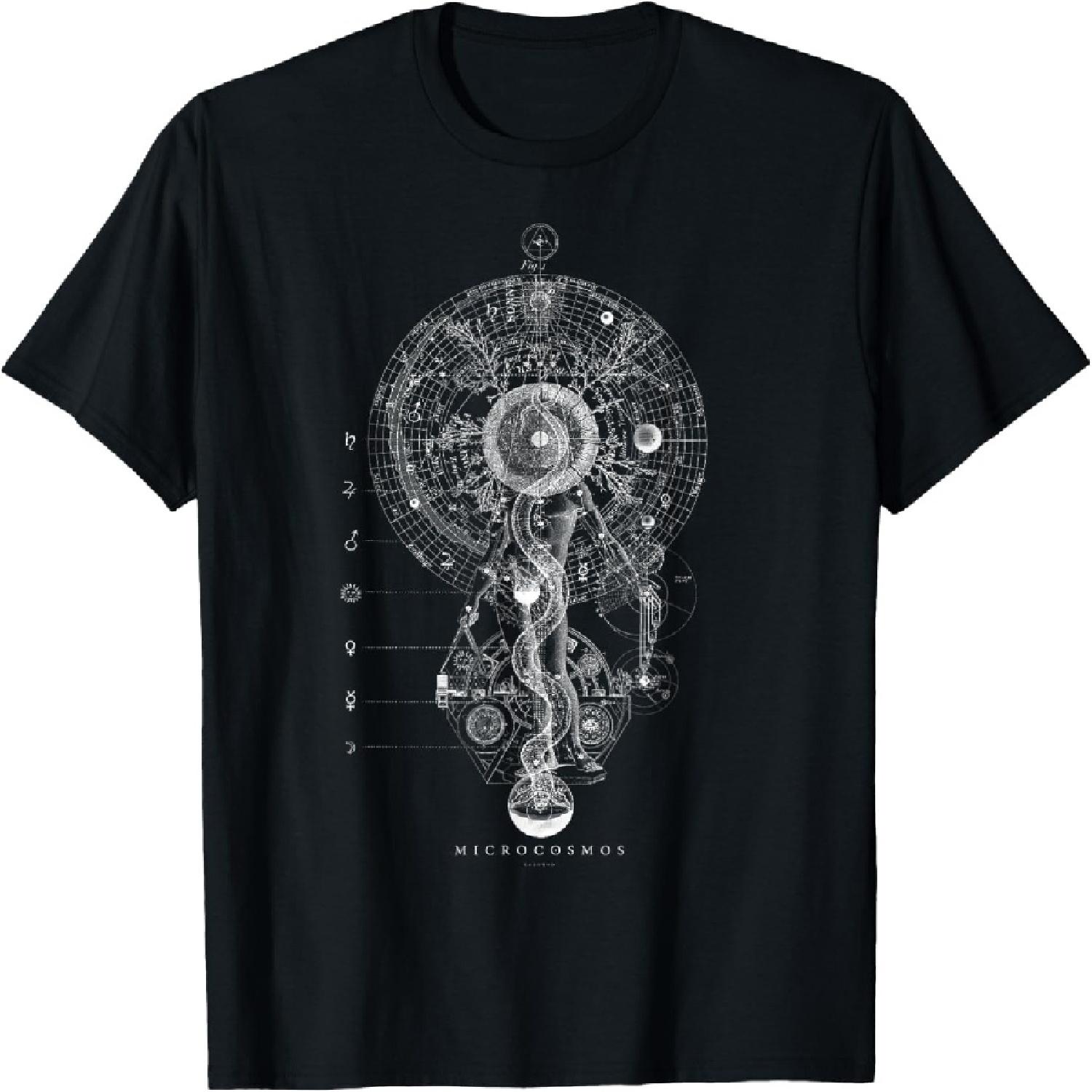 

MICROCOSMOS GODHEAD - Occult Sacred Geometry T-Shirt XXXXXL різнокольоровий
