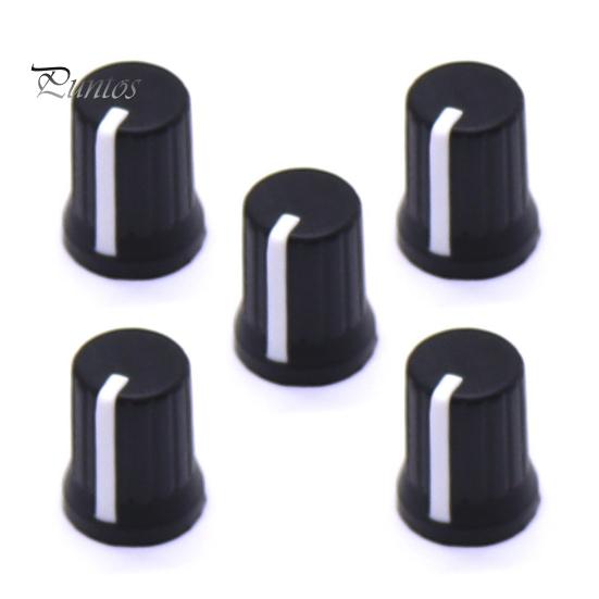 Flexible Rubber Knobs 5Pcs Universal EQ Rotary Knob Replacement Wear Resistant Mini Size Simple Installation Equalizer Potentiometer Fader