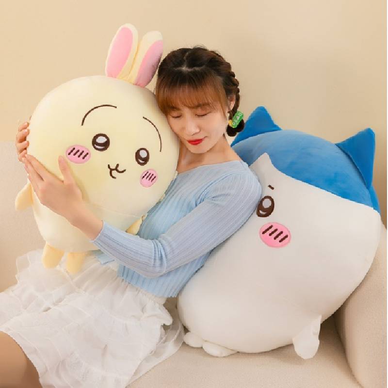 Comic Chiikawa Theme Character Hachiware Usagi Stuffed Toy Doll Pillow Gifts