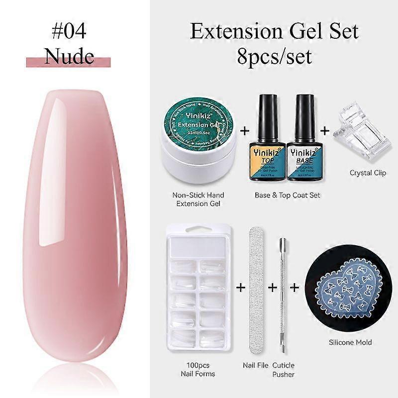 Manicure Non-stick Hand Extension Glue Solid Phototherapy Glue Shaping Glue Diy Jewelry Wash-free Carving Glue Novice Store with 1