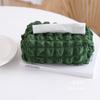 Ins Cream Solid Color Tissue Box Korean French Tissue Drawer Fabric Tissue Cover Storage Bag