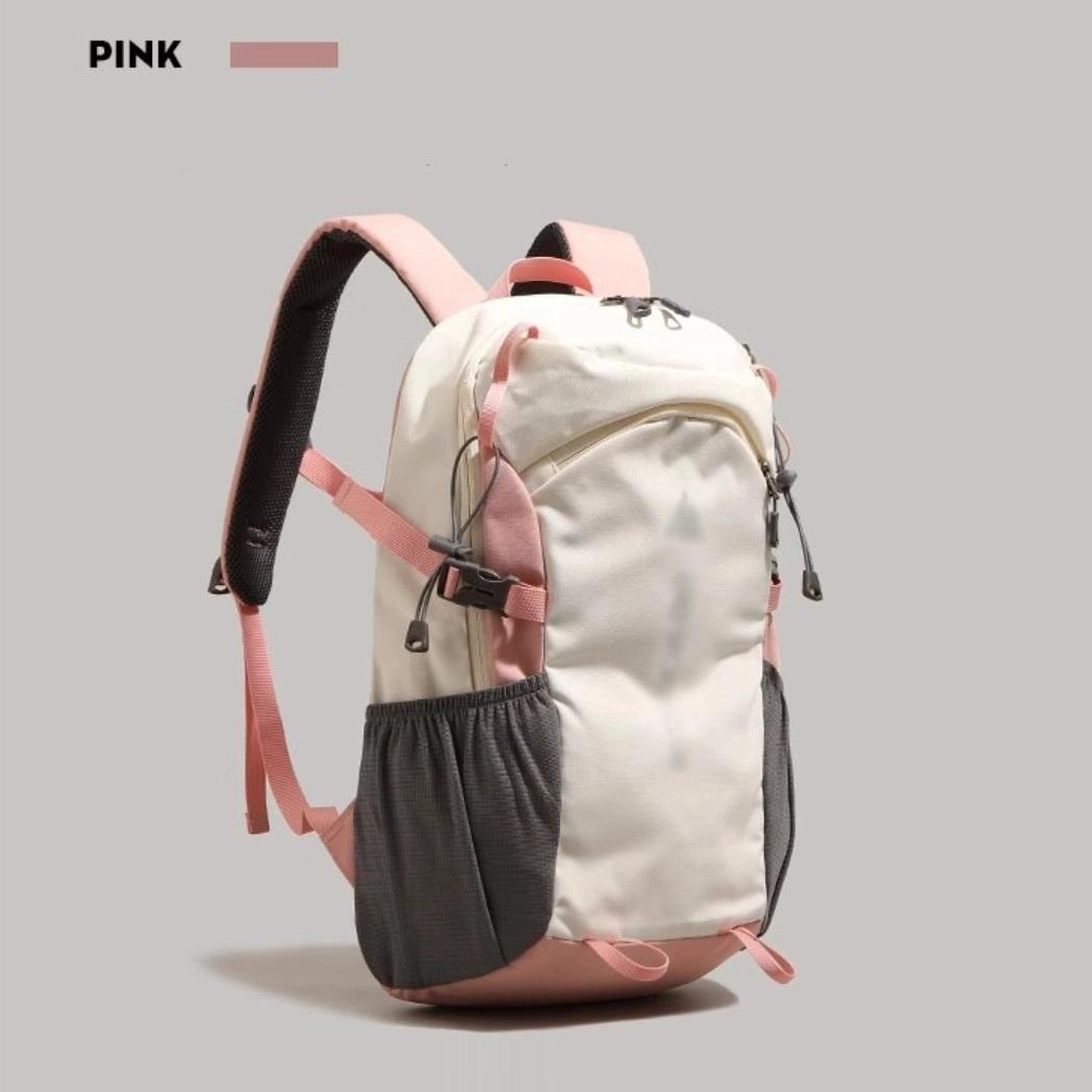 

Outdoor Hiking Backpack Unisex Large Capacity Lightweight Sports Travel Backpack розовый