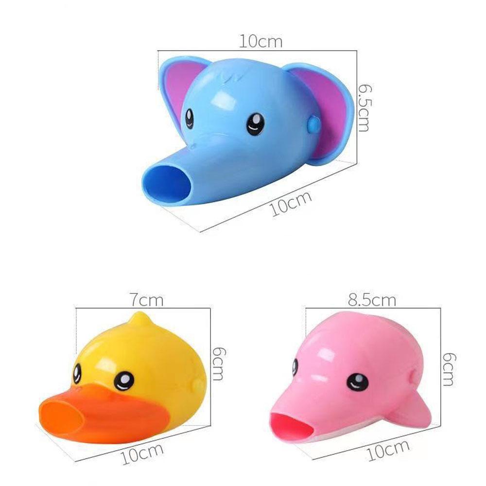 Lovely Cartoon Faucet Extender for Kids - Hand Washing Bathroom Accessory
