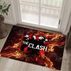 The Clash Design Crystal Velvet Carpet Cozy Non?Slip Printed Rug For Bedroom Living Room Entrance