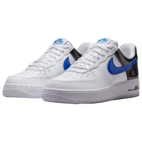 

Nike Air Force 1 07 Essential Low White Black Royal W - DQ7570-400 EU 36 білий