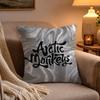 Hot AArctic Monkeys Brand Pillow Case Soft Plush Cushion Cover Double Print and Invisible Zipper for Sofa Home Car Use