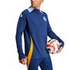 adidas Real Madrid C.F Sweatshirt Men's Navy Blue/Bright Blue/Dark Orange Yellow JE4200-