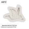 Chinese Style Crane Silicone Fondant Mold for Cake Decoration