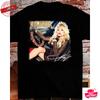 Dolly Parton Rockstar Gift Black Country Music Fan Tribute Graphic T-Shirt S-5XL